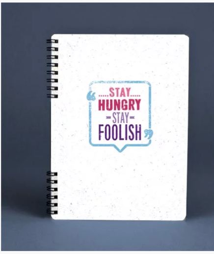 Sổ Tay/Notebook: Stay Hugry Stay Foolish