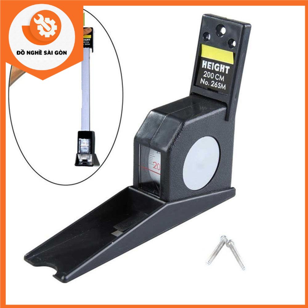Thước đo chiều cao 200cm tiện dụng gắn trên tường