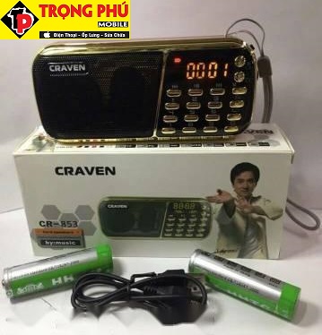 Loa bluetooth Kraven người già Cr-853