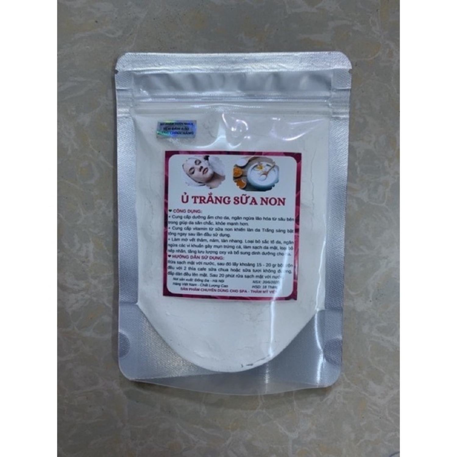 500gr Bột ủ trắng sữa non dạng bột an toàn handmade