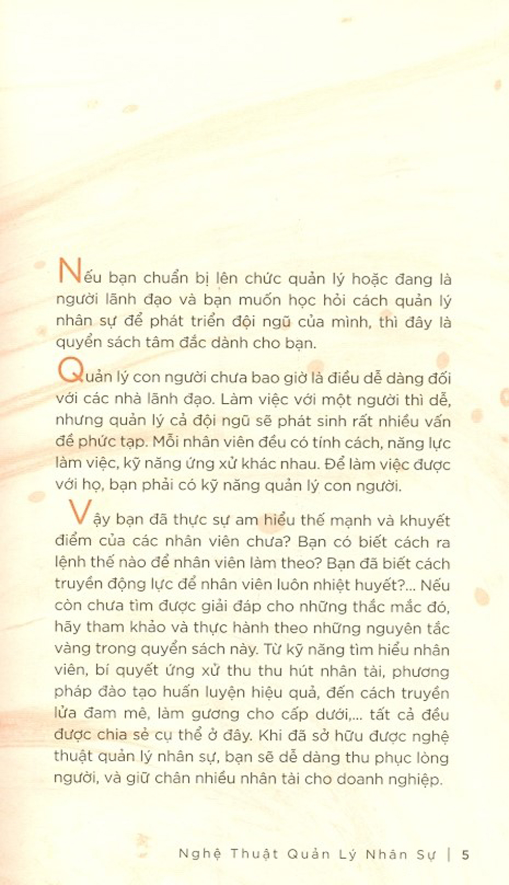 Nghệ Thuật Quản Lý Nhân Sự