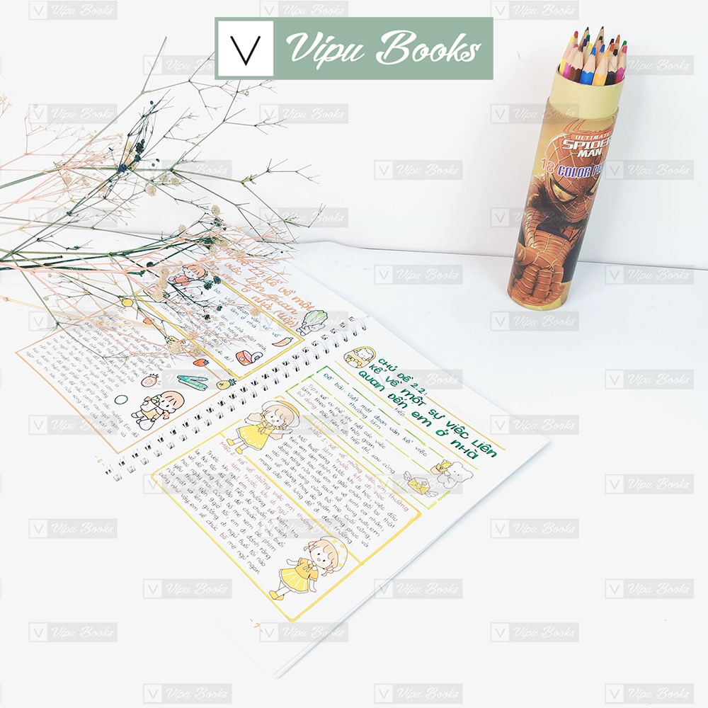 Sổ Tay Môn Tập Làm Văn 2-3 - Khổ Giấy A 5 ( Takenote Tập Làm Văn 2-3)