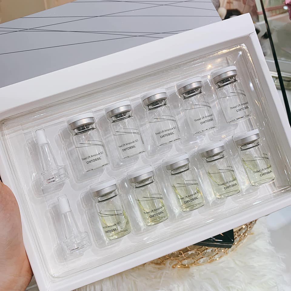 Cấy Chỉ Tơ Tằm Chitossil Hàn Quốc - Cải Thiện Nếp Nhăn, Căng Bóng, Nâng Cơ, Trẻ Hóa Không Xâm Lấn, Không Đau