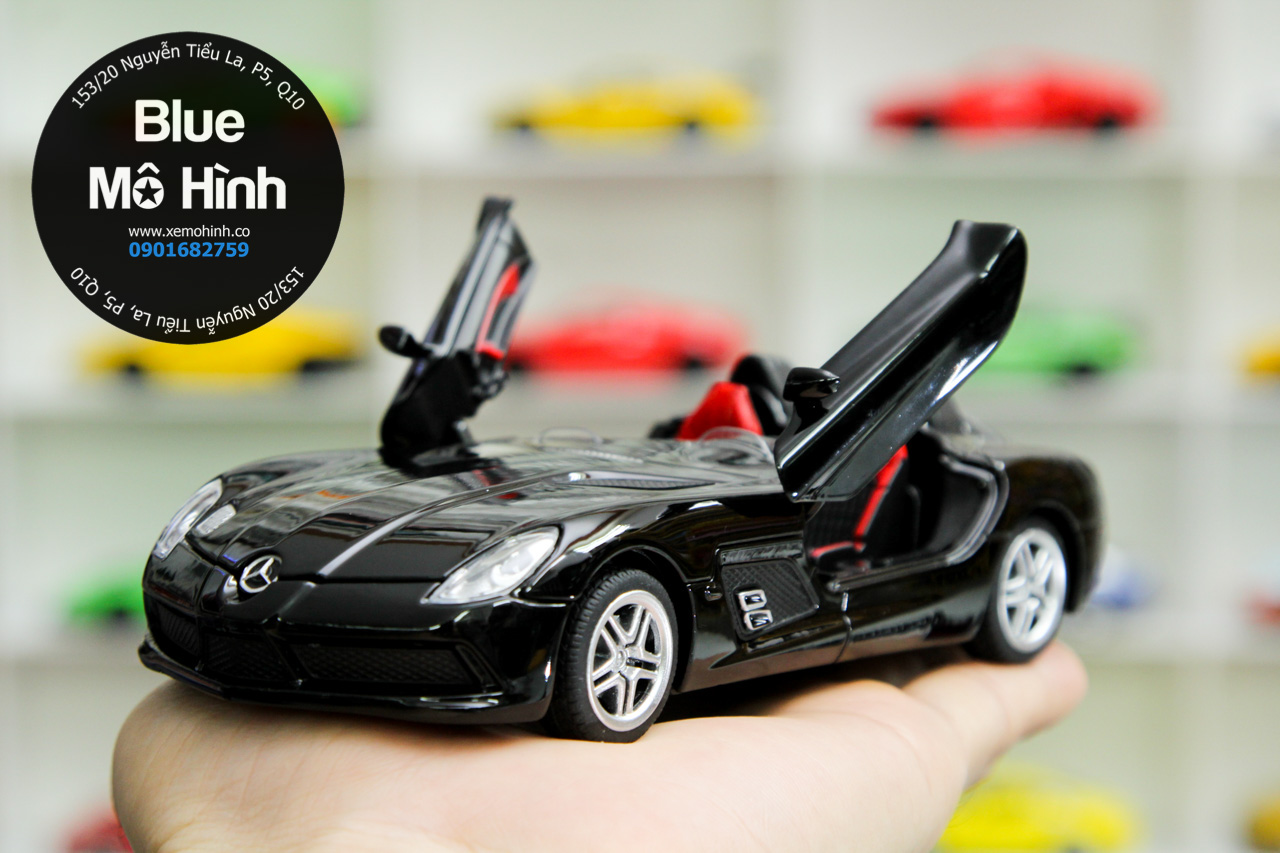 Blue mô hình | Xe mô hình Mercedes McLaren SLR Stirling Moss 1:32
