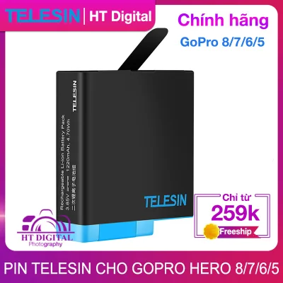 Pin Telesin cho Gopro Hero 5 Hero 6 Hero 7 Hero 8