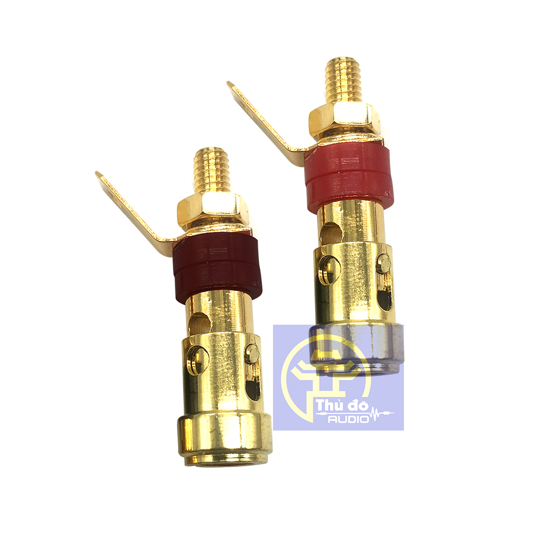 02 Jack cọc loa dạng nhấn- trạm loa loại dài