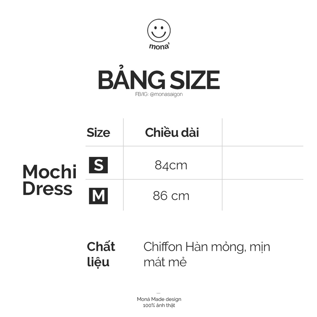 Đầm hai dây hoa nhí MONÁ - MOCHI