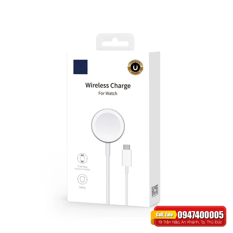 Cáp sạc Apple Watch WIWU M9 3.5W Max Type-C