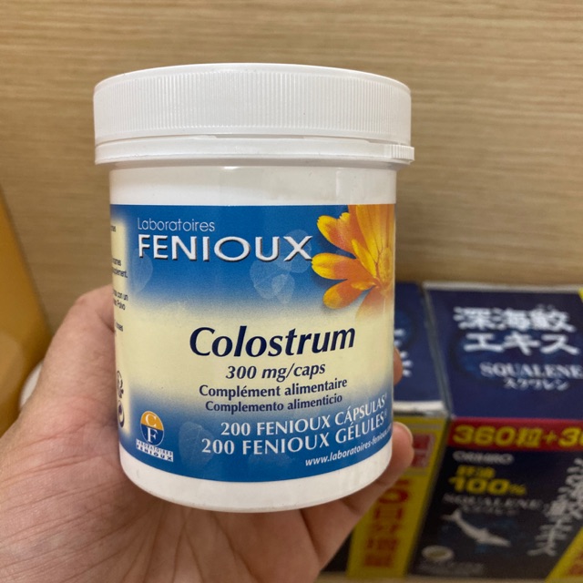 Sữa Non Pháp Fenioux Colostrum (200 viên)