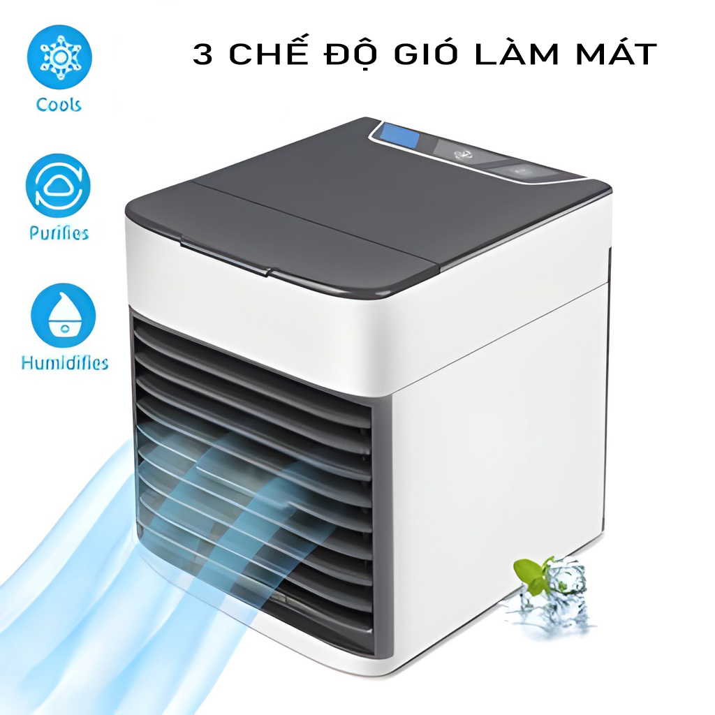 Máy điều hoà mini arctic air công suất 10w dung tích bình chứa 750ml - quạt điều hòa mini làm mát nhanh, quạt điều hòa, quạt mini, máy quạt, máy điều hòa, máy điều hòa nhỏ để bàn, máy lạnh, máy điều hòa mini - giadungbv247