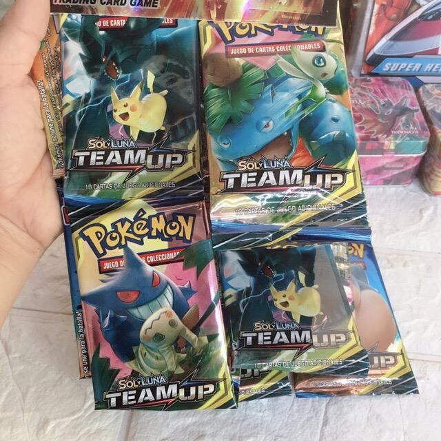 10 gói thẻ bài pokemon cho bé chơi