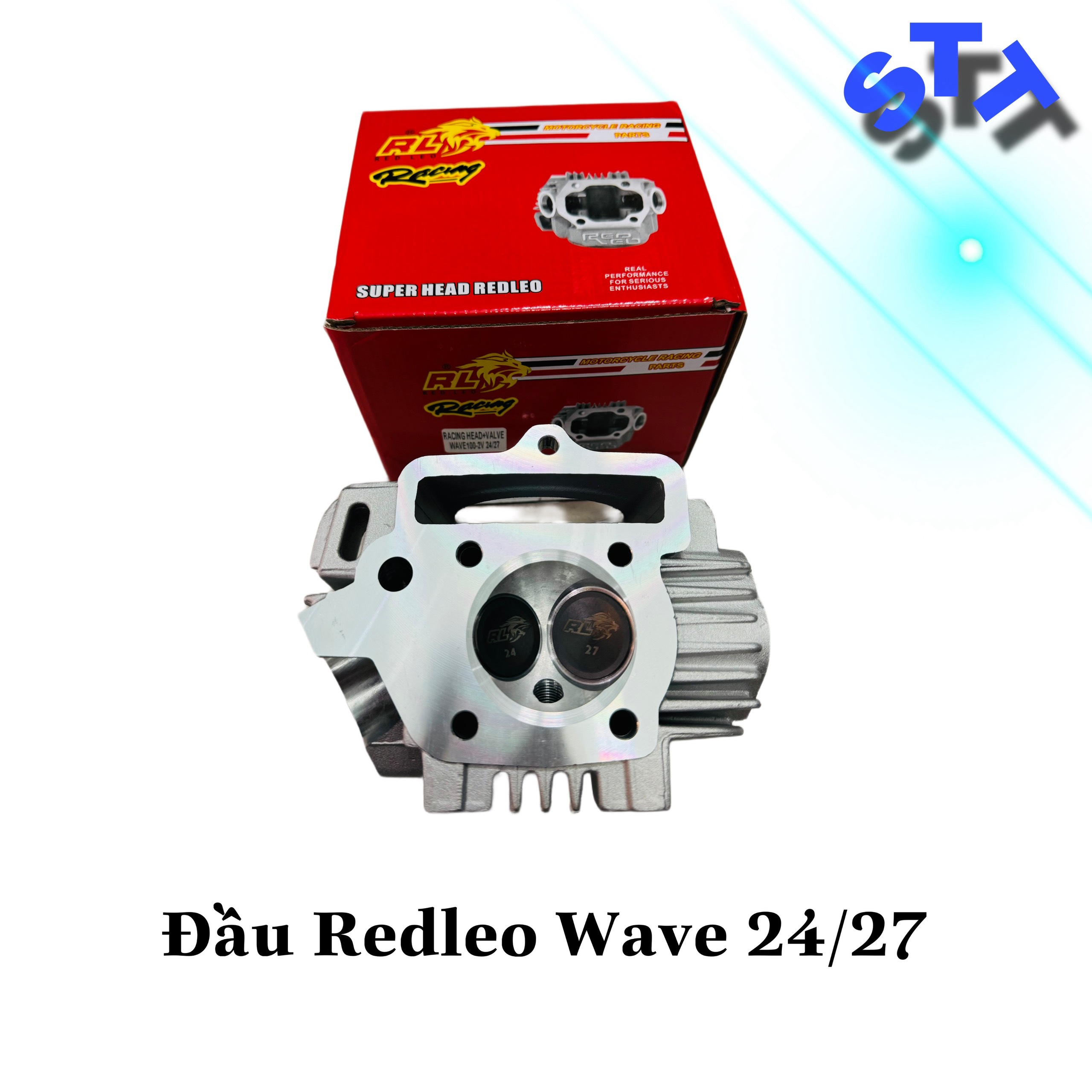 Vỏ đầu bò Redleo Wave / Dream chảo tròn ( Xupap 24/27 , 25/28 , 23/26 )