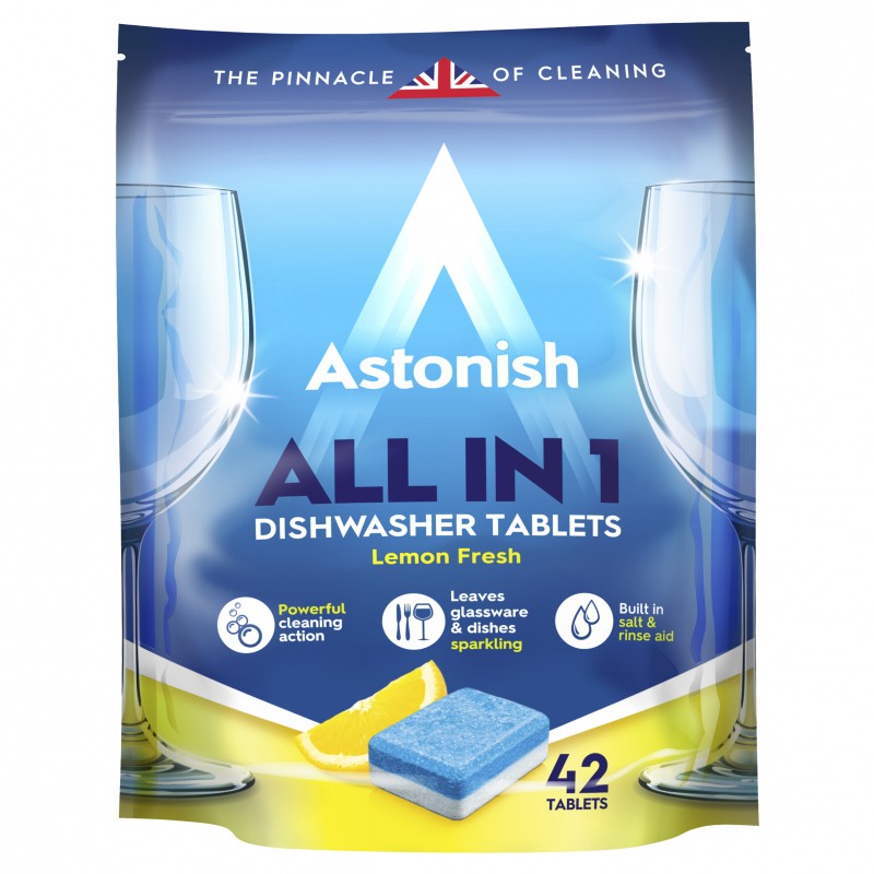 [HCM]Viên rửa chén bát all in 1 Astonish C2170 - 42 viên