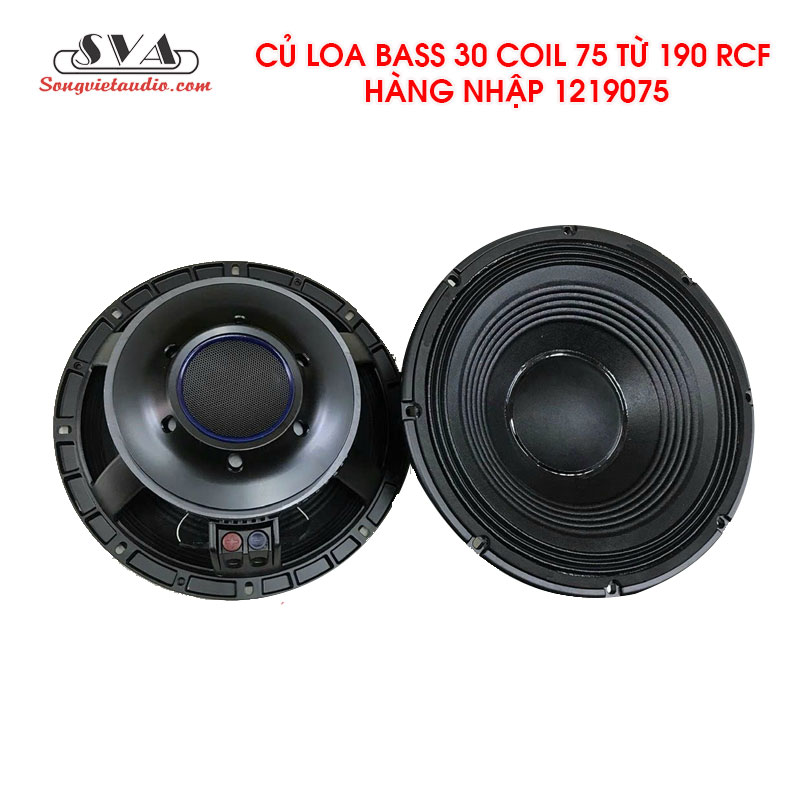 LOA BASS 30 RCF TỪ 190 COIL 75 (HÀNG NHẬP CHÍNH HÃNG) - 1 CẶP
