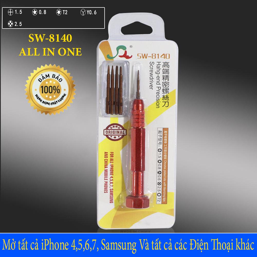 Bộ Tua Vít Mở Điện Thoại i-Phone 4,5,6,7,8,X và Tất cả điện thoại khác - SW8140