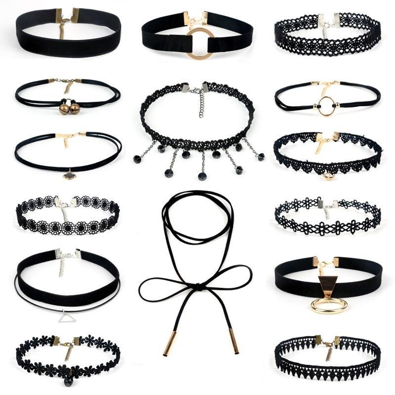 [HCM]Combo 8 vòng cổ choker siêu HOT cho cô nàng cá tính
