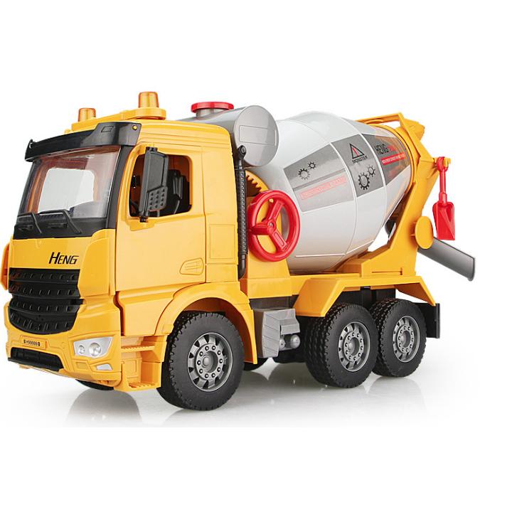 Mô hình xe ô tô công trình cỡ lớn cho trẻ em các loại : Xe tải, xe trộn bê tông, xe cẩu móc, xe cứu hỏa