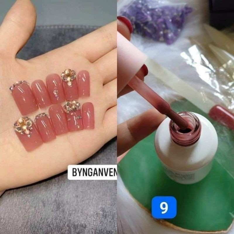 Sơn Gel Thạch BoBo Bảng 30 Màu - sinailmi