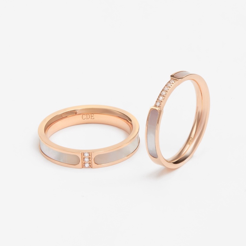 Nhẫn cặp đôi LAMY Dreamy Ring Rose Gold 8020RG & 8021RG