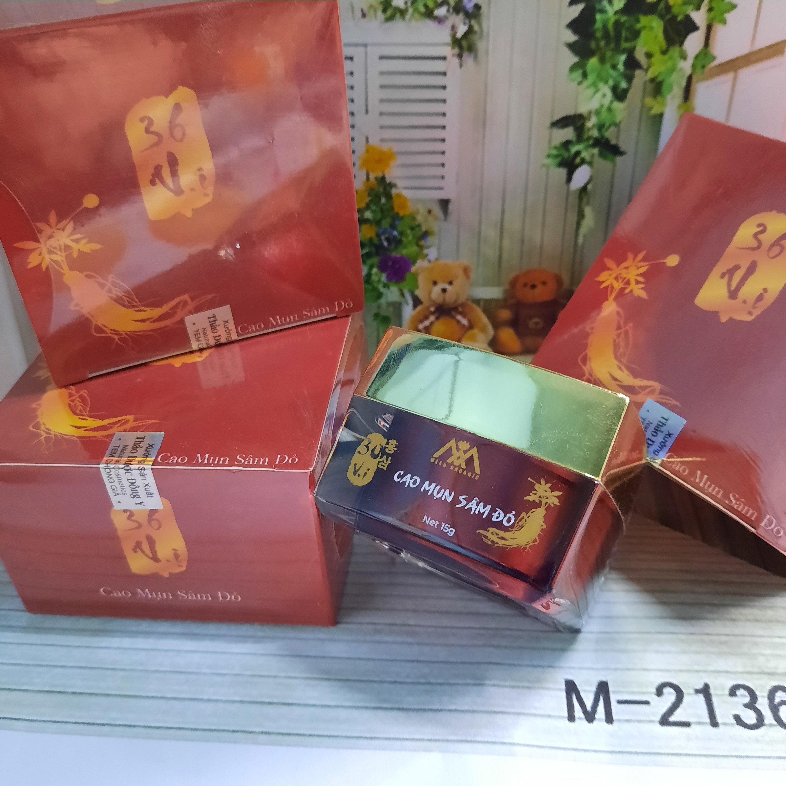 Cao mụn sâm đỏ