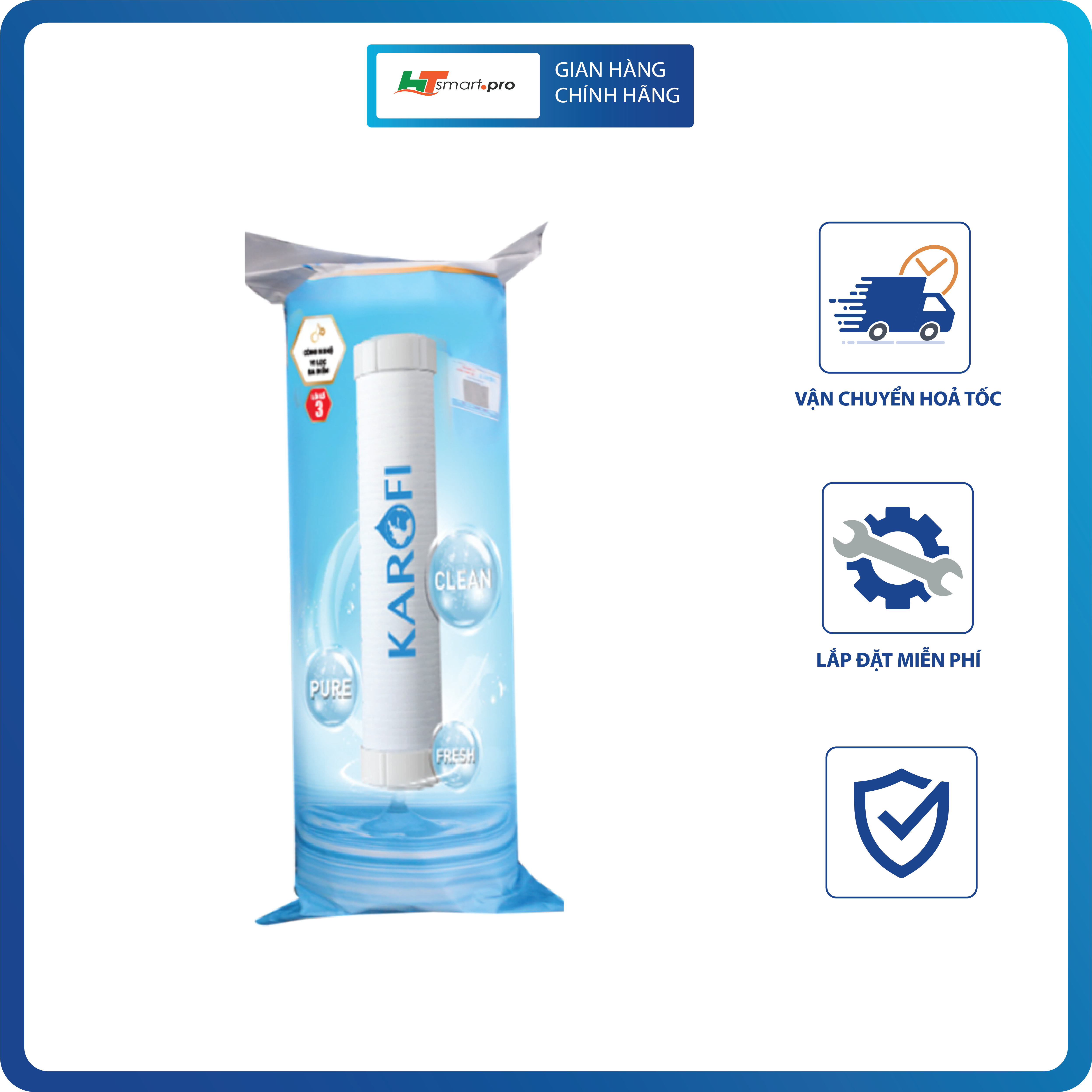 Lõi lọc Karofi 123 chính hãng