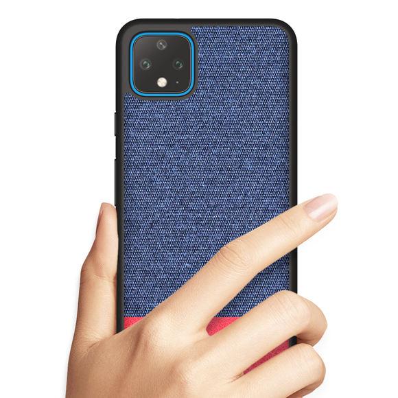Ốp lưng Google Pixel 4 Vải Da thời trang cao cấp