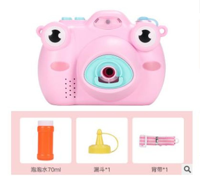 [HCM]MÁY CHỤP ẢNH THỔI BONG BÓNG CON ẾCH SIÊU CUTE CHO BÉ
