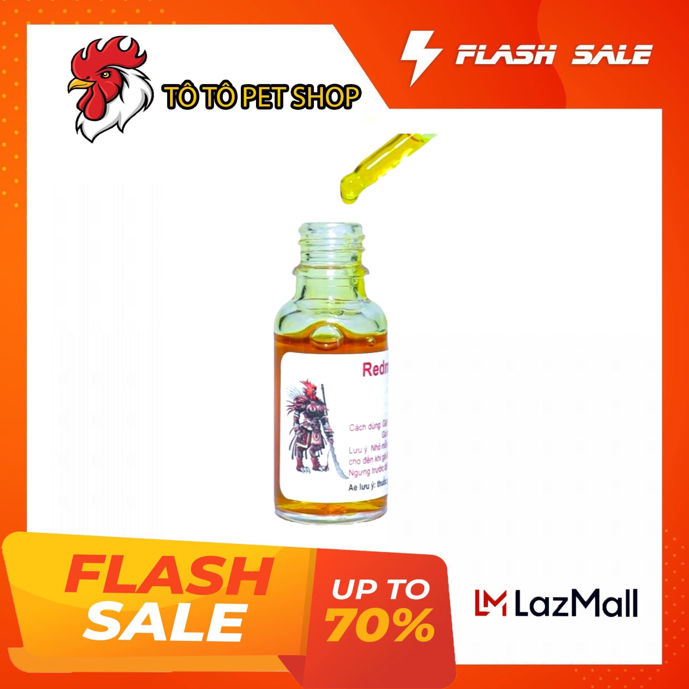 REDMIN VÀNG- 20ML dinh dưỡng cao cấp cho gà đá