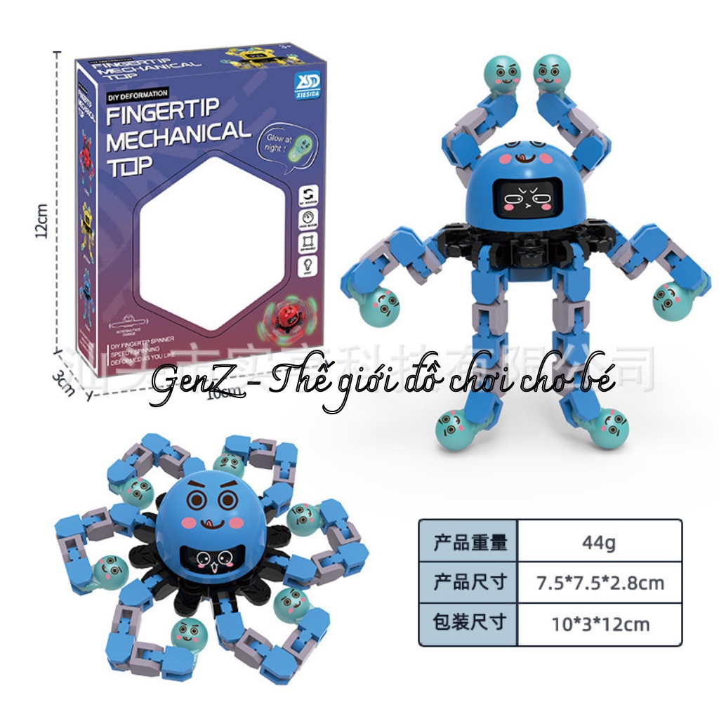 Đồ chơi Con quay Spinner biến hình - Con quay thần tốc cho bé