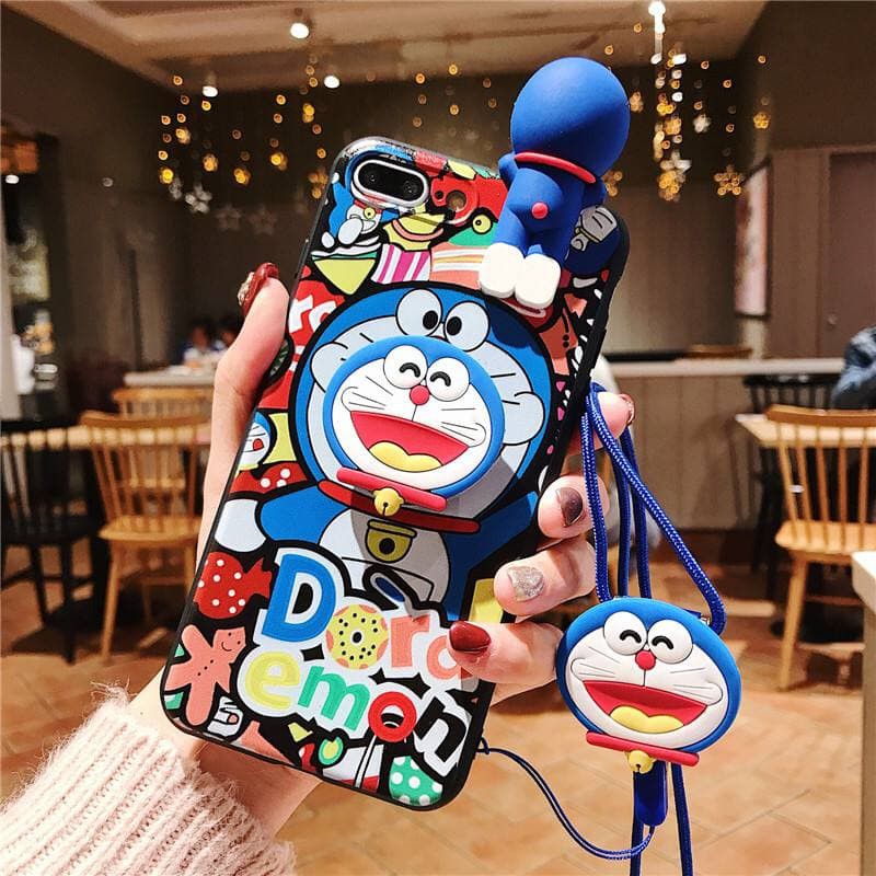 Ốp lưng Xiaomi Redmi Note 9,Note 9s,Note 9 Pro,Mi Note 10 Lite,Redmi Note 8,Note 8 Pro,Redmi Note 7,Note 7 Pro,Note 5,Note 5 Pro,Note 6,Note 6 Pro Leo Doremon X56