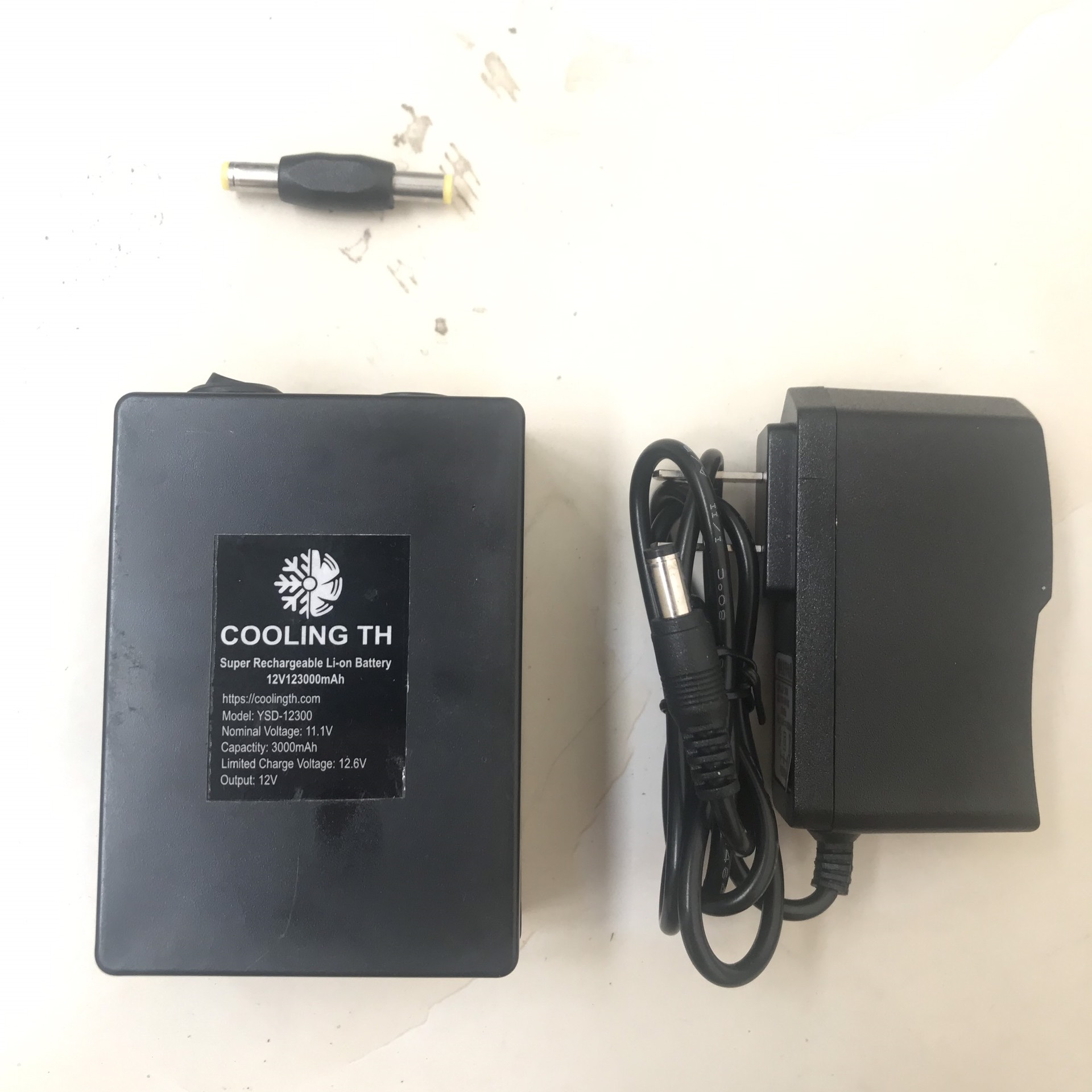 Pin lithium 12v - 3000mah