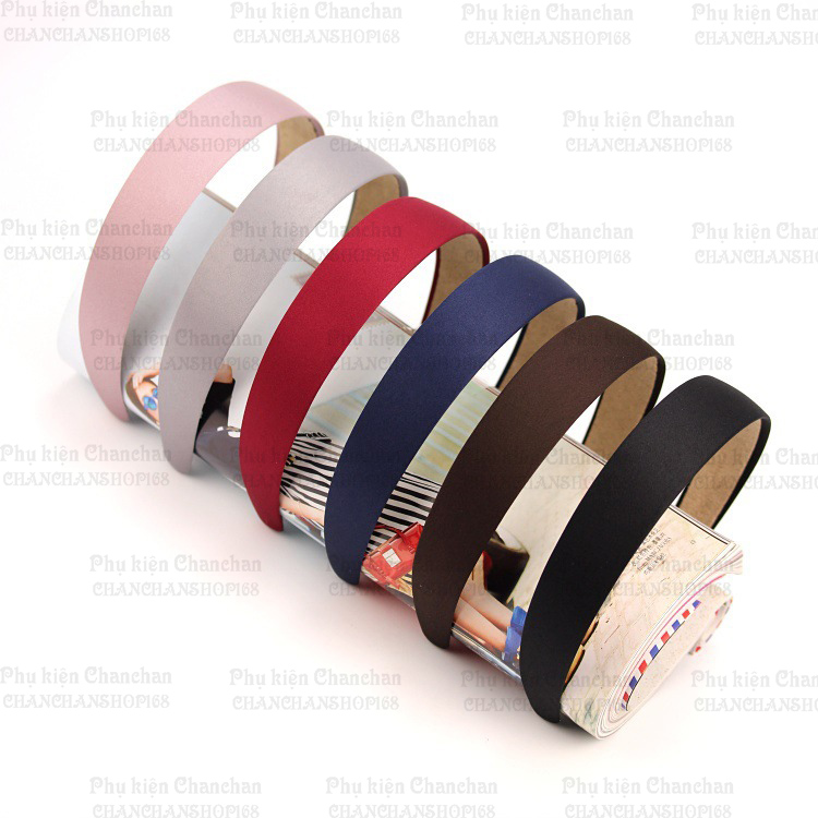 Combo 2 cài băng đô trơn bản 3cm 25k