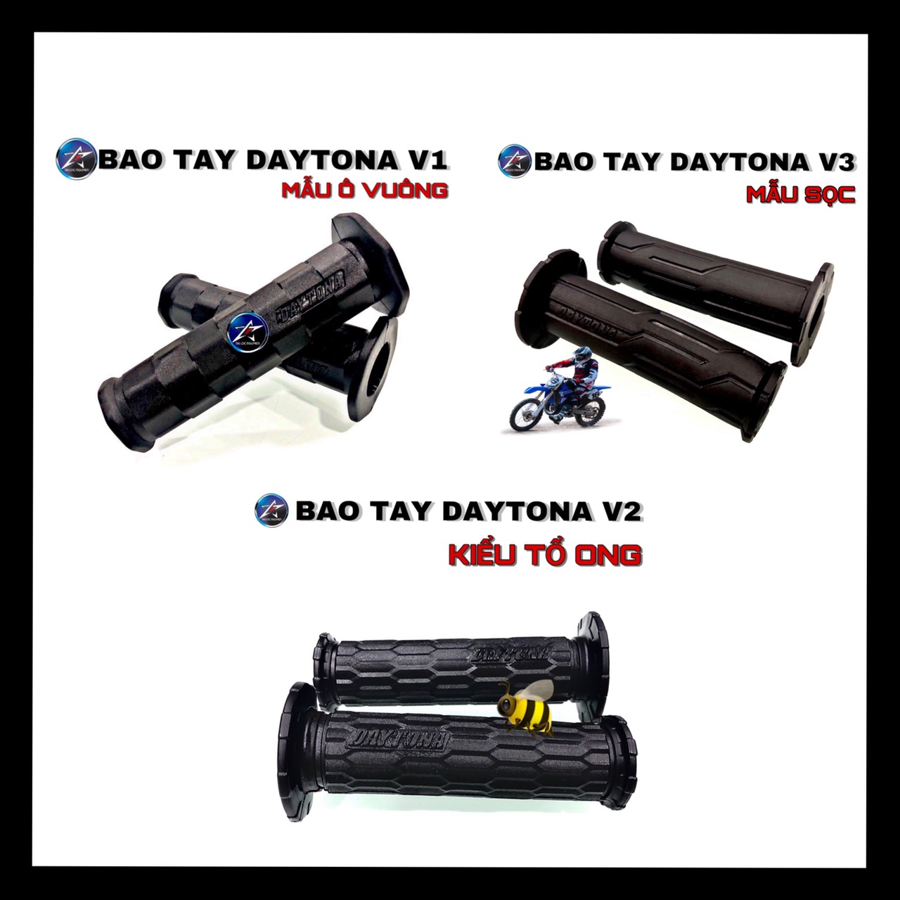 [HCM]BAO TAY DAYTONA F1 CHO XE MÁY