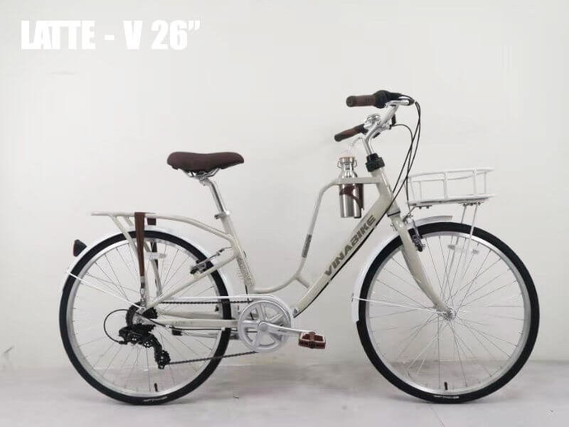 Xe Đạp Nữ Vinabike Latte-V 2021