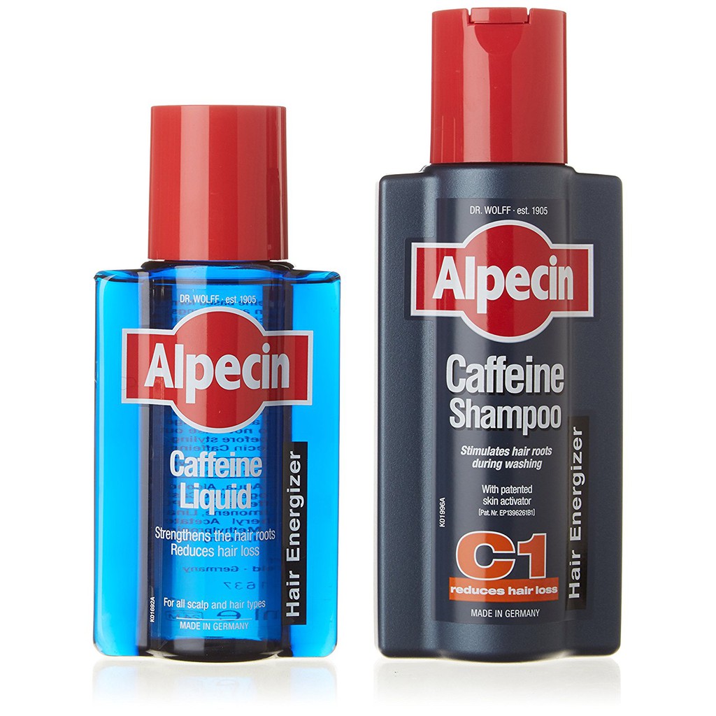 Bộ dầu gội mọc tóc Alpecin của Đức