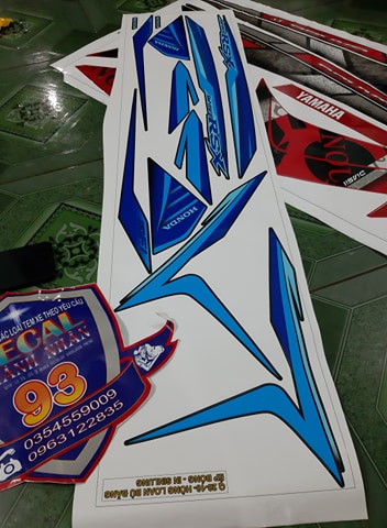 tem rời wave rsx fi 2014 decal 3 lớp ko bay màu