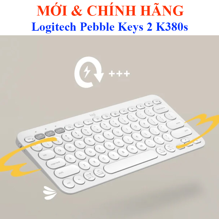 Bàn Phím Bluetooth đa thiết bị Nhỏ Gọn Mỏng & Đẹp Logitech K380 K380S