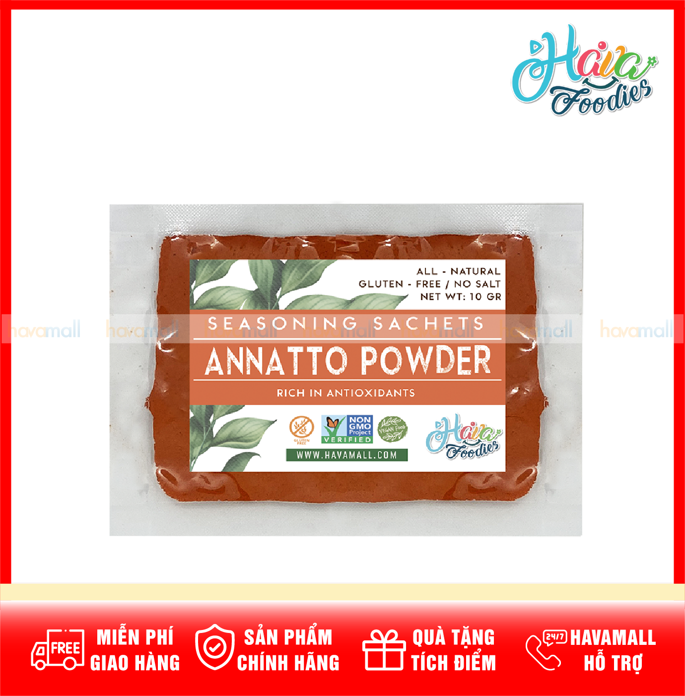 Bột Điều Havafoodies – Annatto Powder