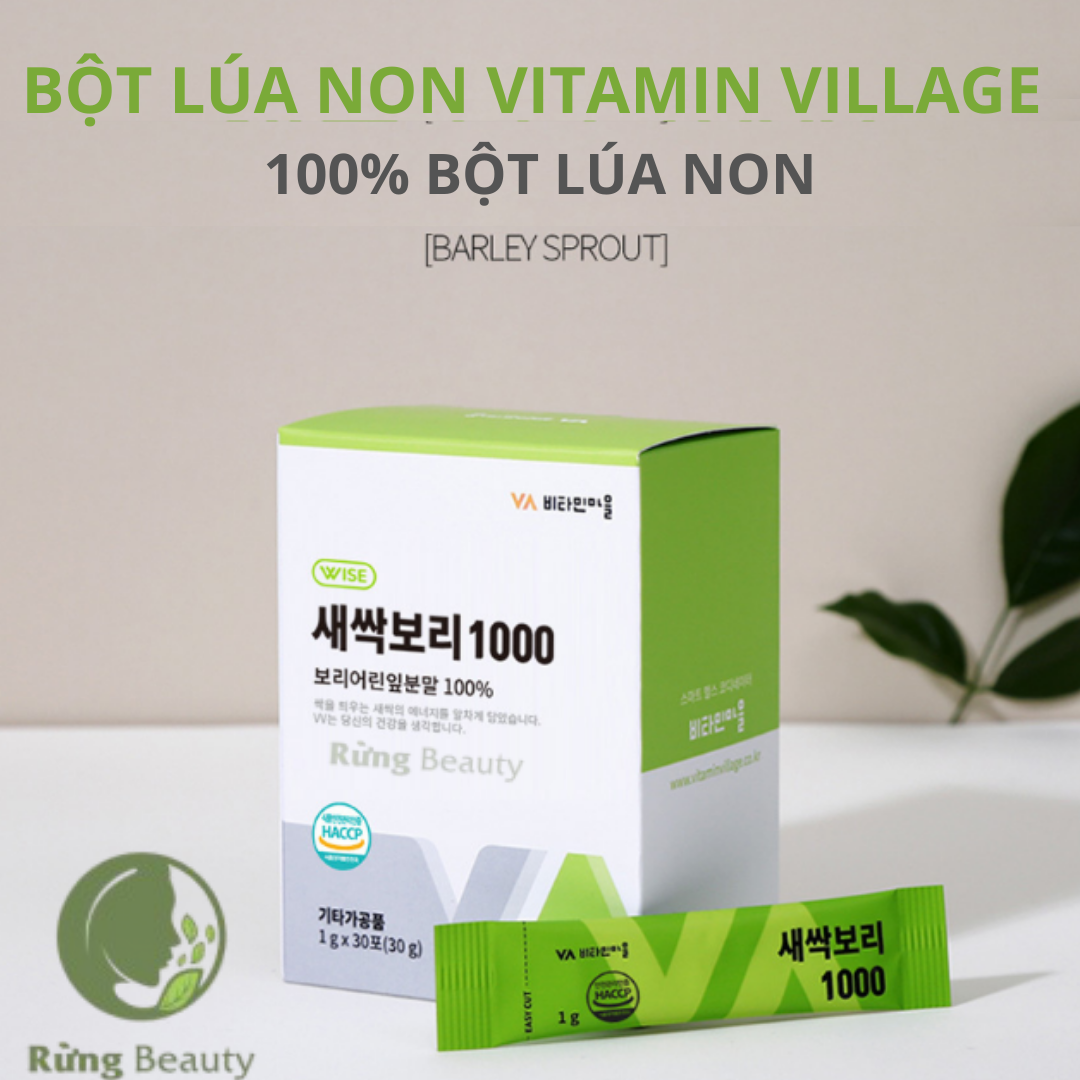 BỘT LÚA NON VITAMIN VILLAGE BARLEY SPROUT