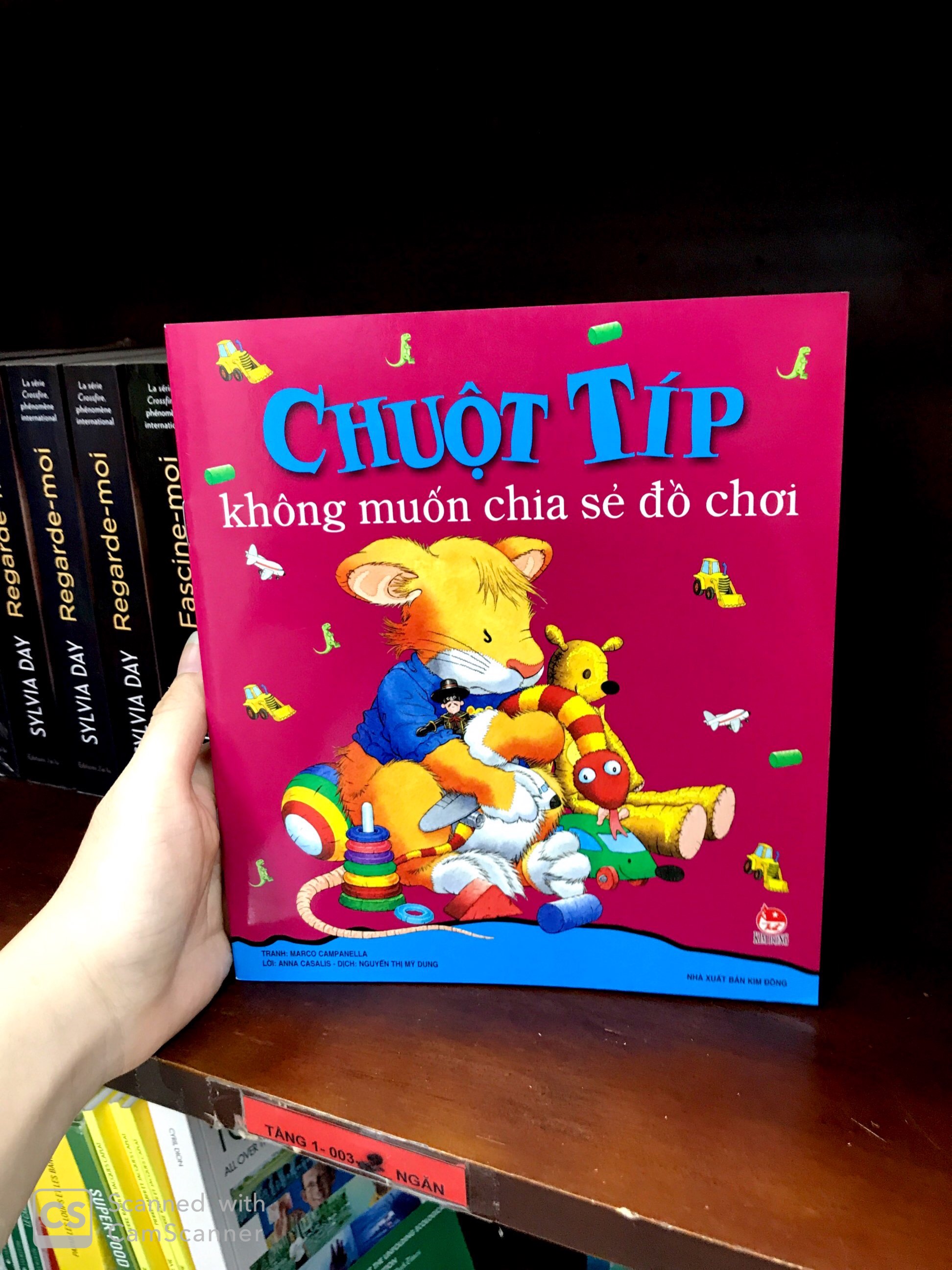 Fahasa - Chuột Típ Không Muốn Chia Sẻ Đồ Chơi (Tái Bản 2019)