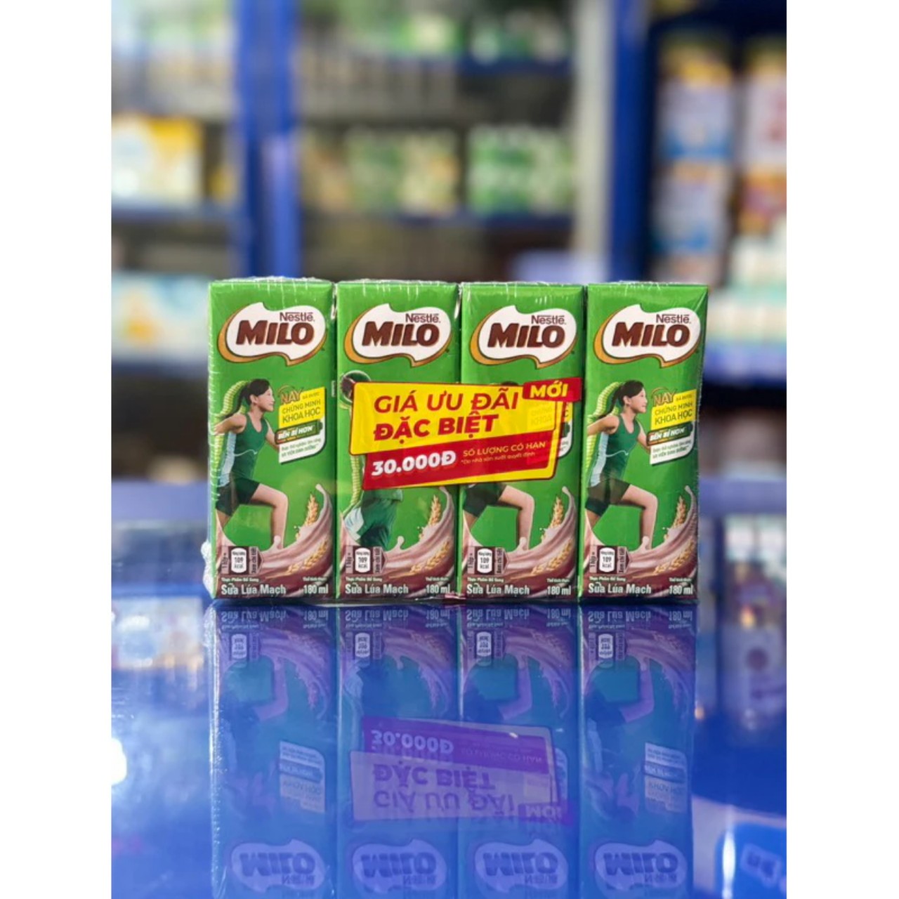 Thùng 48 Hộp Sữa Lúa Mạch Milo Active Go 180ml.