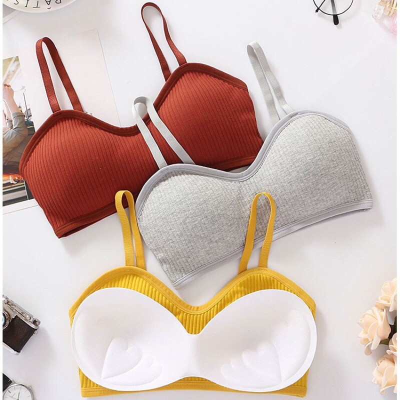 Bra Gân Cúp Tròn Ngực Mẫu Mới 8836