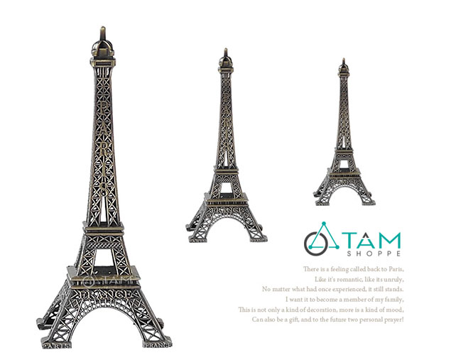 Mô hình Tháp Eiffel biểu tượng nước Pháp MHKQTG-EIFFEL-01