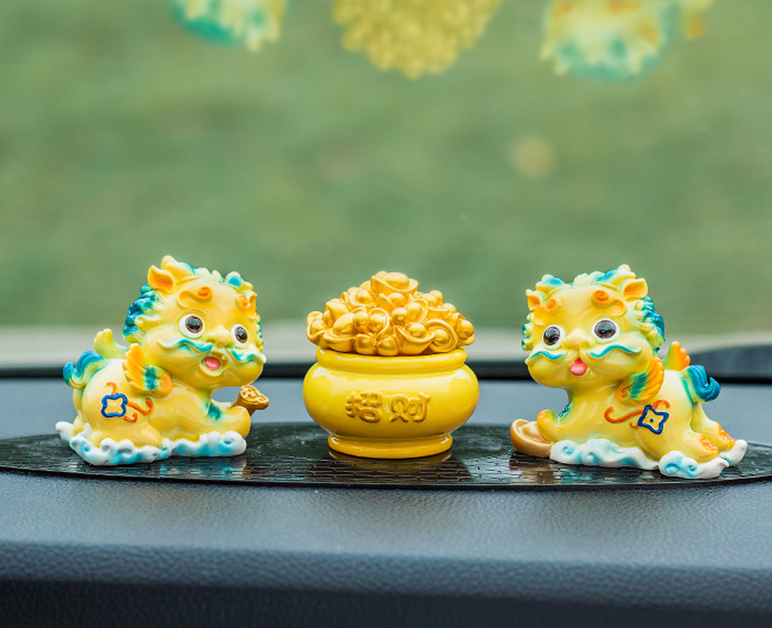 (Nhiều màu) Chậu vàng may mắn