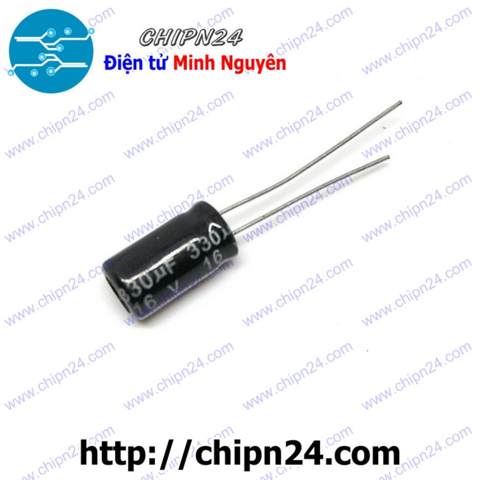 Tụ hóa 330uf 16v
