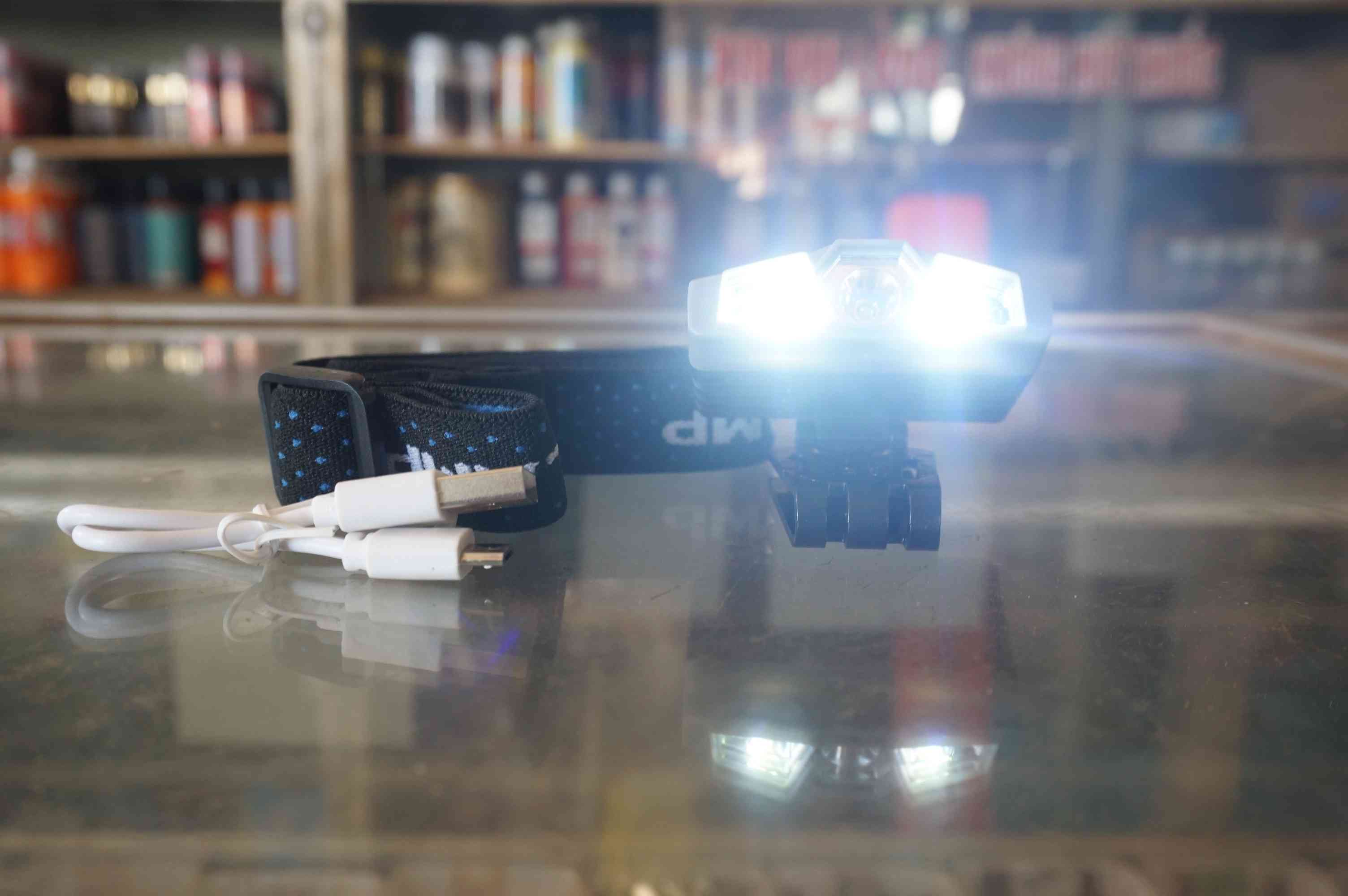 [Có sẵn] [Ảnh thật] Đèn đội câu cá COB LED cảm biến DX JC9048.