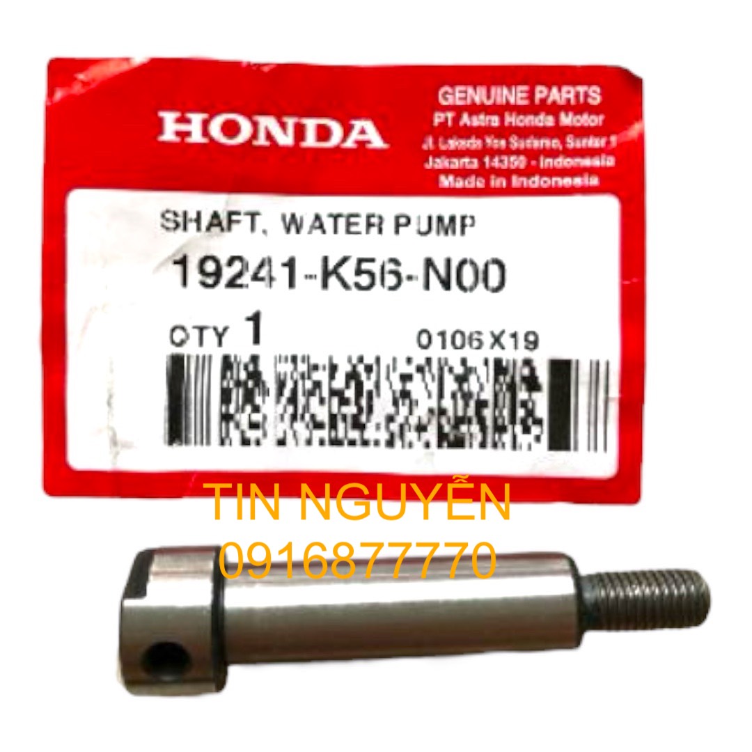 Bộ phốt bơm nước xe Sonic, Winner, GTR, CBR chính hãng Honda
