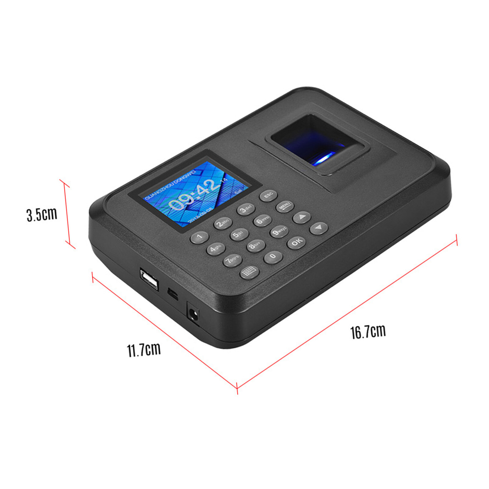 Máy Chấm Công Quét Vân Tay 911(Tặng USB 8GB/16G + Video Hướng dẫn sử dụng - Part + Full time)