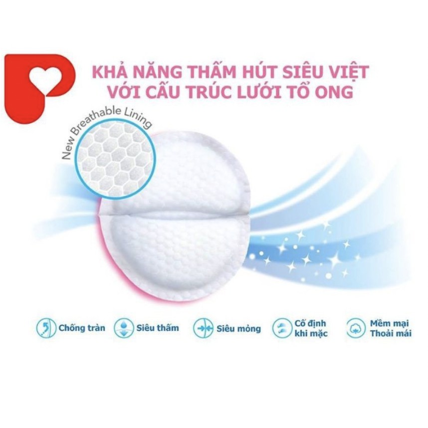 Tấm lót thấm sữa Pigeon, hộp 24 miếng