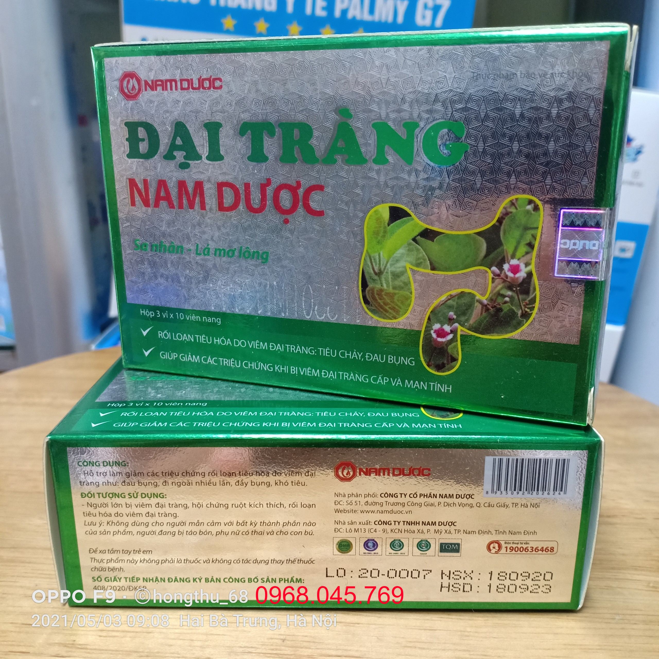 Đại tràng Nam Dược - Hộp 30 viên